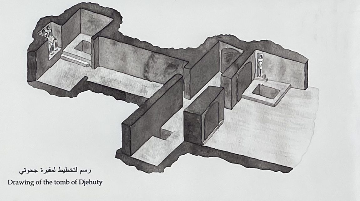 Tomb of Djehuty TT 11 Anyextee